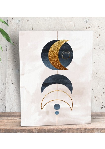 Gift Yatak Odası Konseptli Dekoratif Mini Kanvas Tablo 15 x 20 Cm-65