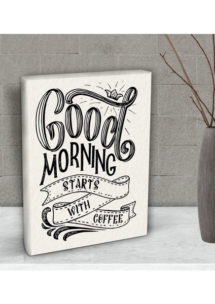 Gift Coffee Tasarımlı Dekoratif Mini Kanvas Tablo 15 x 20 Cm-47 fiyatları