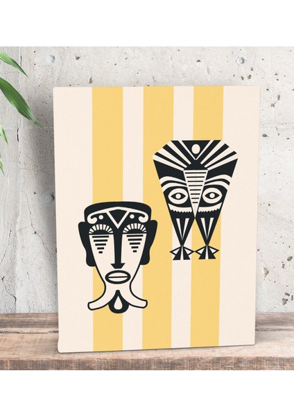 Gift Yatak Odası Konseptli Dekoratif Mini Kanvas Tablo 15 x 20 CM-105