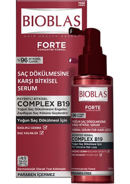 Forte Serum 100 ml ve Şampuan 360 ml