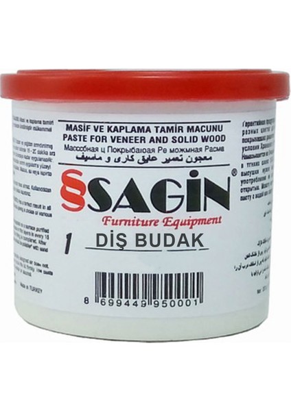 Ahşap Tamir Macunu (200 Gr.) Diş Budak