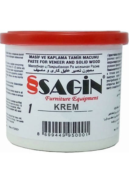 Ahşap Tamir Macunu (200 Gr.) Krem