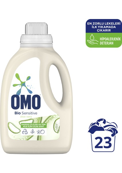 Bio Sensitive Sıvı Çamaşır Deterjan Hipoalerjenik 1495 ml 1 Adet