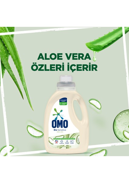 Bio Sensitive Sıvı Çamaşır Deterjan Hipoalerjenik 1495 ml 1 Adet
