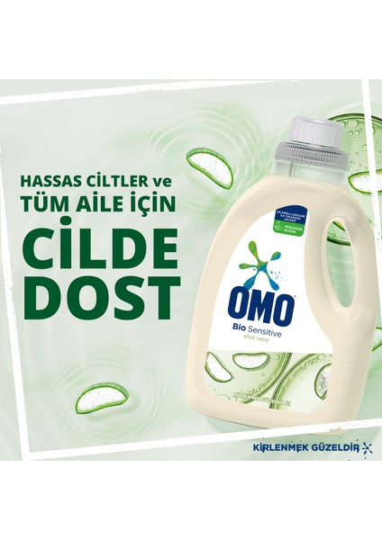 Bio Sensitive Sıvı Çamaşır Deterjan Hipoalerjenik 1495 ml 1 Adet