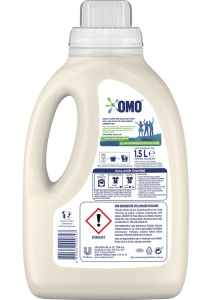 Bio Sensitive Sıvı Çamaşır Deterjan Hipoalerjenik 1495 ml 1 Adet