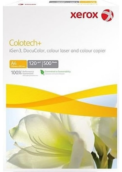 XeroxA4 120 gr 500'LU Paket Colotech Fotokopi Kağıdı