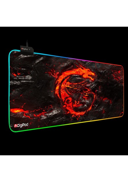 Rgb Oyuncu Mousepad Rgb Gaming Oyuncu Mouse Pad Kaymaz Taban 70 x 30