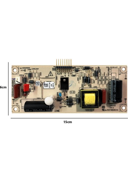LED Driver Board Sürücü ZNL193R-07 ZPT120 Arçelik A55L 5531 4b2