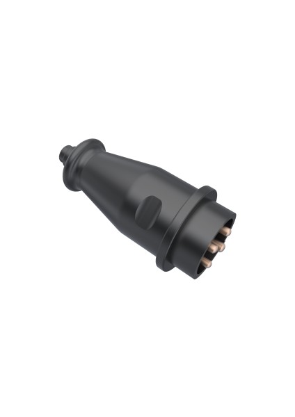 3/16A.380V.IP44 Kauçuk Düz Fiş BEM-BK6-1504-2011