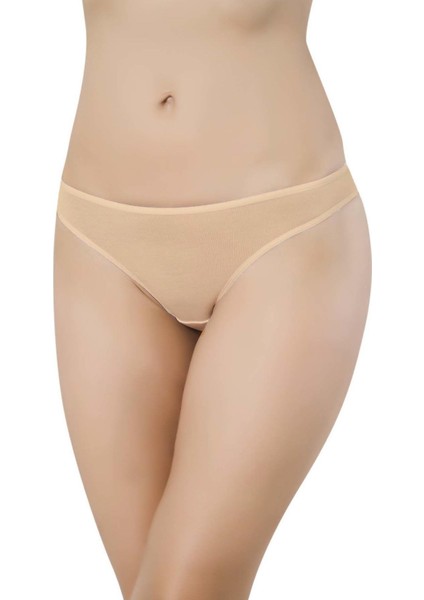 8 Adet Süper Eko Set Likralı Kadın Slip Külot Pudra Ten modelleri