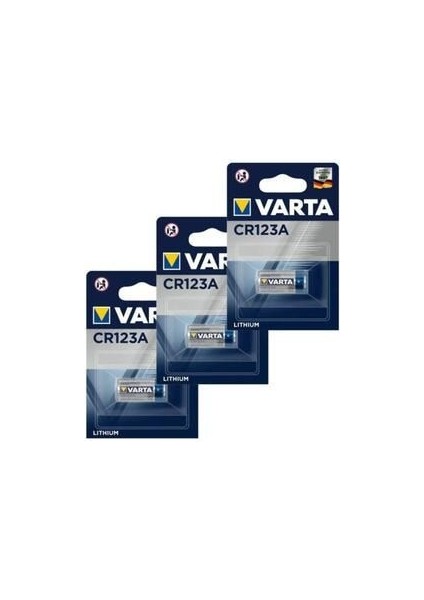 3v Cr123a Pil 123a Dl123a Cr123a 3 Adet