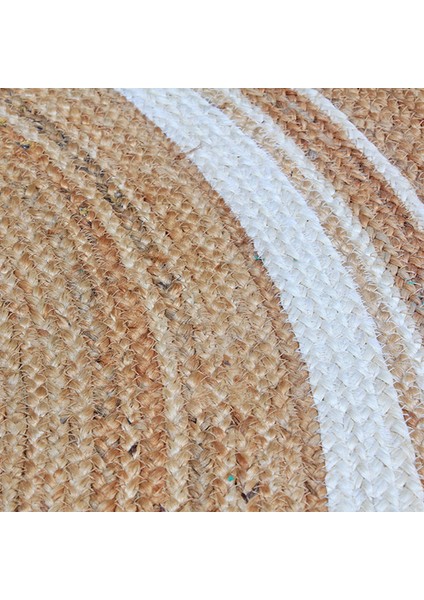 Urban Naturel El Dokuma Hasır Görünümlü Jüt Halı Full Bleach 103 modelleri