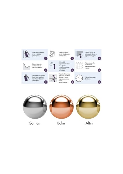 Krom Efekt Sprey Boya Gümüş Rengi 400 Ml. fiyatları