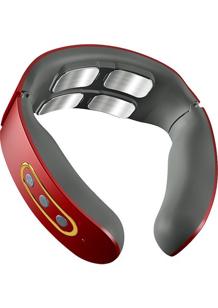 Omurga Masajı Elektromanyetik Masaj Aleti - Kırmızı (Yurt Dışından)