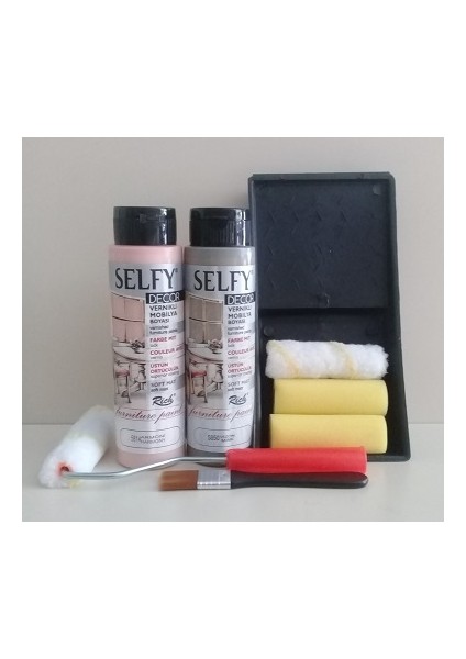 Selfy Decor Vernikli Boya 500CC Vizon 5850 Rich Selfy Decor Vernikli Boya 500CC Armoni 5814