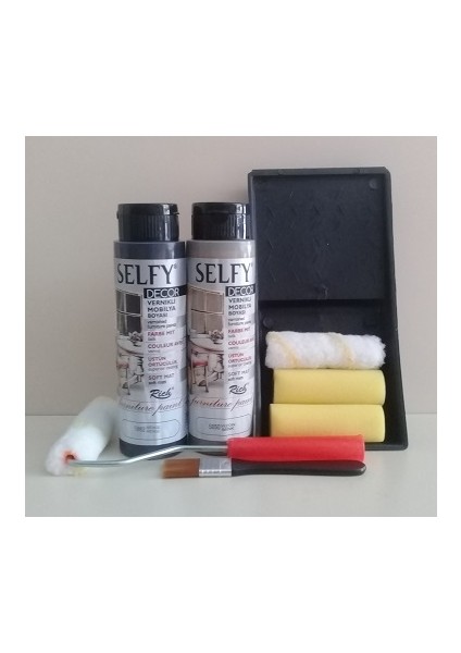 Selfy Decor Vernikli Boya 500CC Vizon 5850 Rich Selfy Decor Vernikli Boya 500CC Wenge 5862