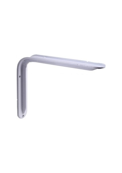 Raf Altı L Ayak Beyaz L Raf Ayağı 12 x 14 Ölçü: 330 x 260 mm ( 2 Adet )
