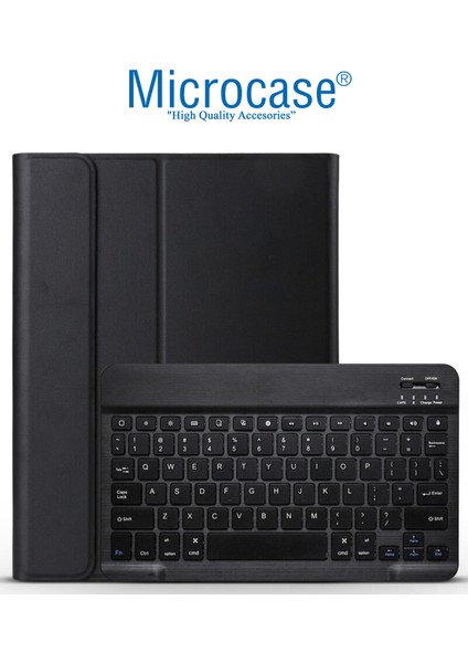 Samsung Galaxy Tab A7 T500 T505 T507 2020 10.4 Bluetooth Klavyeli Standlı Kılıf - Bkk4