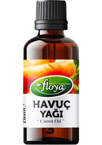 Dr. Floya  Havuç Yağı 20 ml . (Saf)