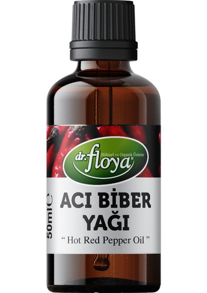 Acı Biber Yağı 50 Ml. (Saf)