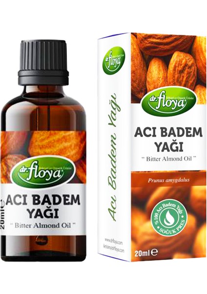 Acı Badem Yağı 20 Ml. (Saf)