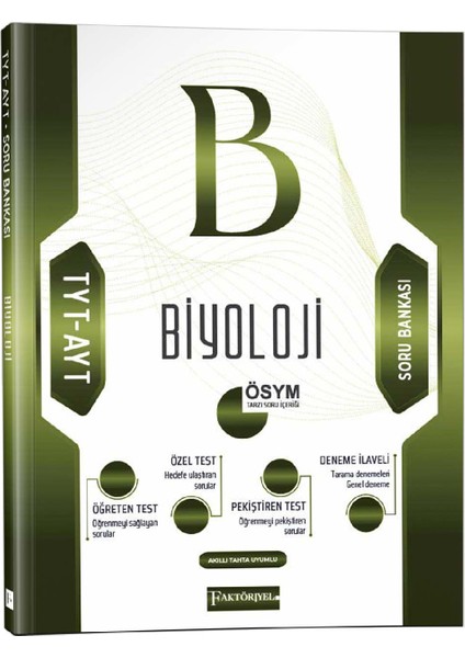 TYT - AYT Biyoloji Soru Bankası