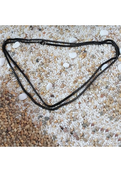 Siyah 75 cm. 2 mm. Erkek Çelik Zincir de93 modelleri