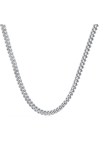 3 Mm. 60 Cm. Balık Sırtı Çelik Erkek Zincir Dt61-3