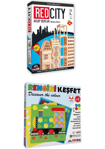 Red City + Rengini Keşfet (2'li Set)