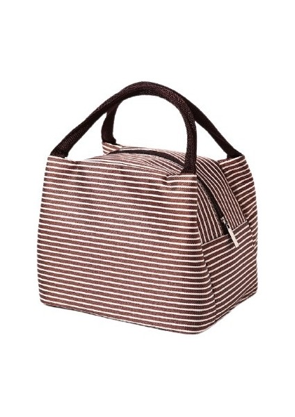 Taşınabilir Çizgili Alüminyum Folyo Isınma Çanta (Yurt Dışından)