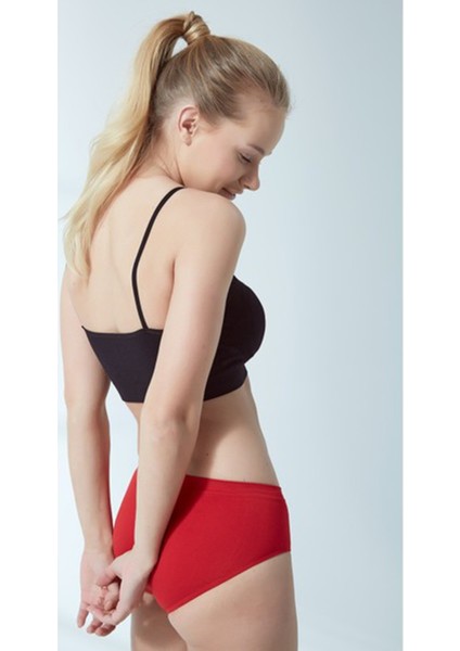 Elite Life Kadın Ip Askılı Destekli Büstiyer Siyah Sütyen 770 modelleri