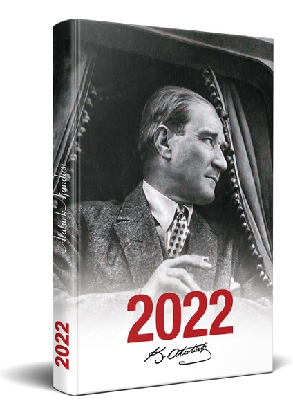 2022 Atatürk Ajanda Mustafa - Kemal Beyaz