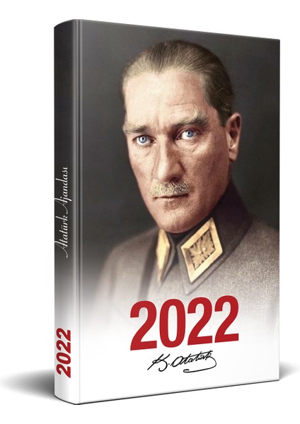 2022 Atatürk Ajanda Mareşal - Beyaz