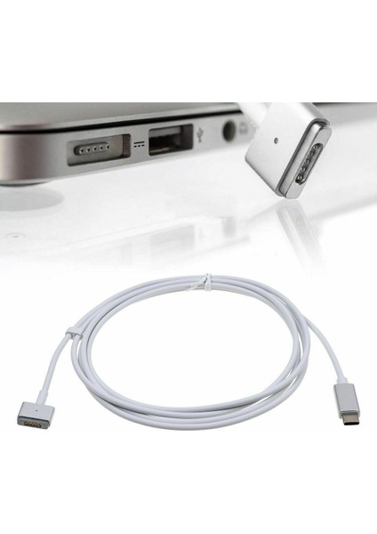 Type-C To Magsafe 2 Macbook Pro Macbook Air Uyumlu Şarj Kablosu