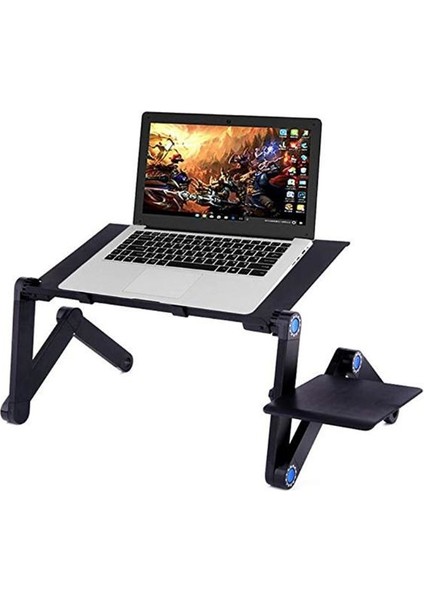 Yükseklik Ayarlı Laptop Notebook Ders Masası Fanlı Mousepadli