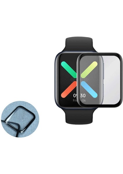 Oppo Watch 41MM 3D Cam Full Ekran Koruyucu