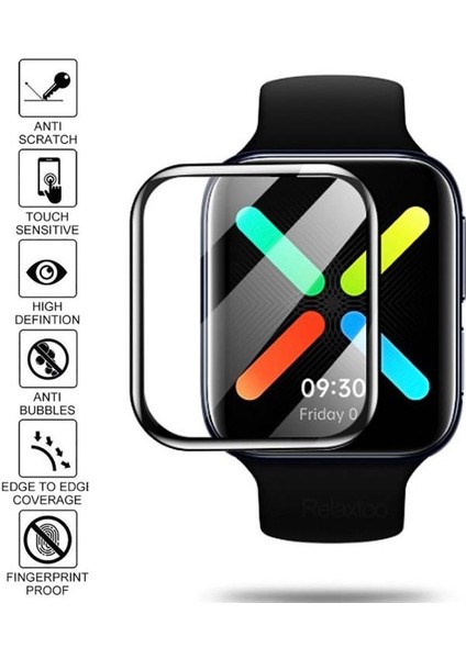 Oppo Watch 41MM 3D Cam Full Ekran Koruyucu