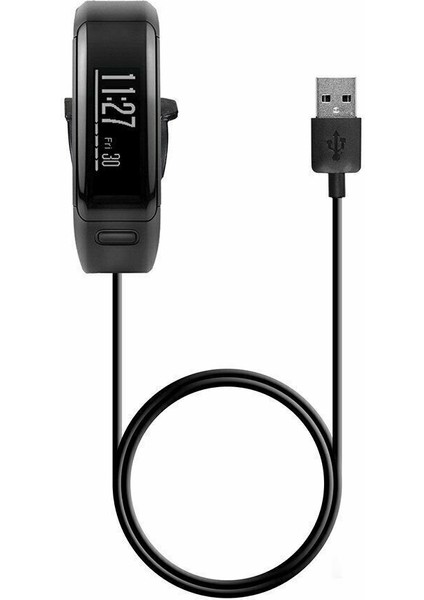 Garmin Vivo Smart Hr Saat USB Şarj Cihazı Kablosu modelleri