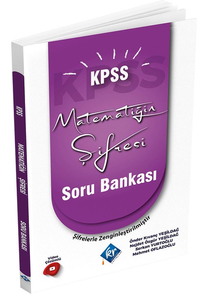 KPSS Matematiğin Şifresi Soru Bankası Video Çözümlü