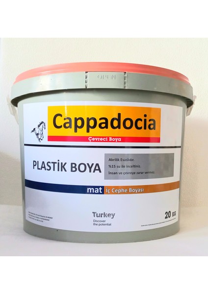 Plastik Boya 20KG Sakız Beyazı