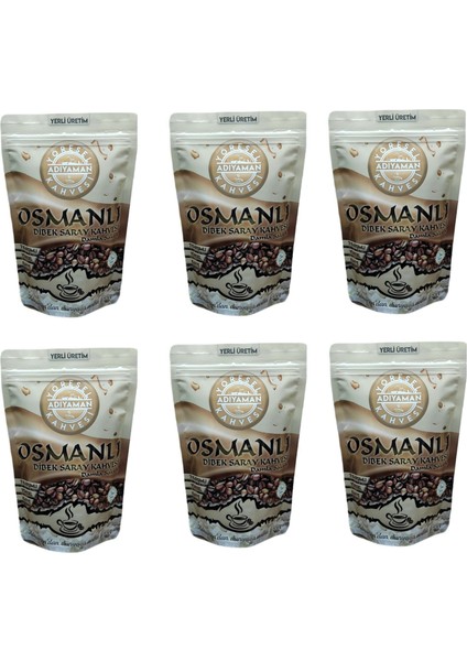 Osmanlı Dibek Kahvesi 200 gr 6 Adet Paket