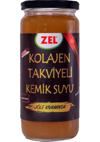 Premium Ilikli Kemik Suyu 480 Ml-  Takviyeli Jöle Kıvamında