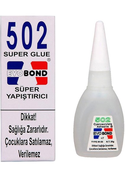 Glue Hızlı 502 Japon Yapıştırıcısı 20 gr