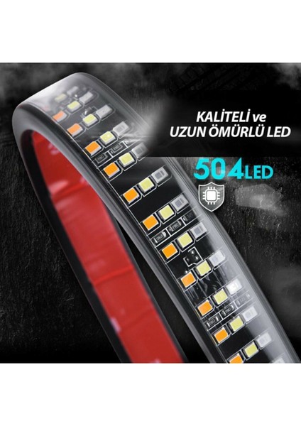 Pick Up Ledi Off Road Bagaj LED Lamba Sinyalli Kayar Bagaj Ledi 120 cm fiyatları