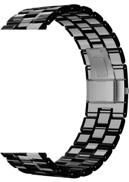Samsung Gear S3 Uyumlu Kordon Renkli Şeffaf Kayış Plastik Kordonsiyah fiyatları