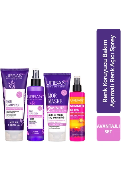 Urban Care Mor Tüm Aile & Renk Açıcı Sprey Avantajlı Set