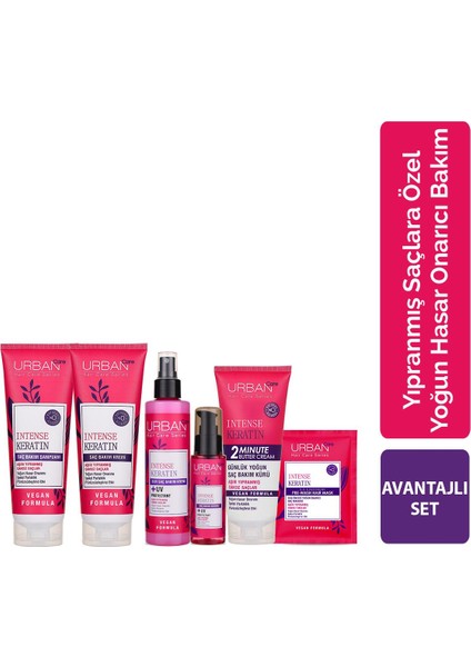 Intense Keratin Serisi Avantajlı Set