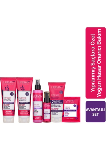 Urban Care Intense Keratin Serisi Avantajlı Set