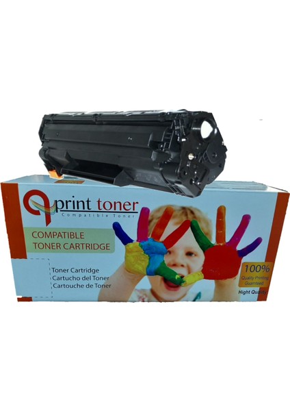 QPRİNT TONER Crg 712 Crg 713 Crg 725 Muadil Toner P1002 P1003 P1004 P1005 P1006 1009 P1505 M1120 M1522